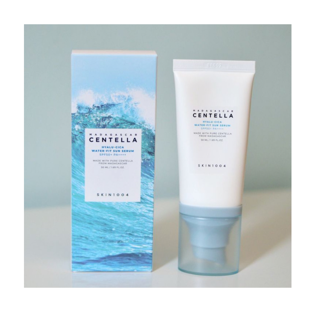sérum solaire hydratant à la centella asiatica de MADAGASCAR