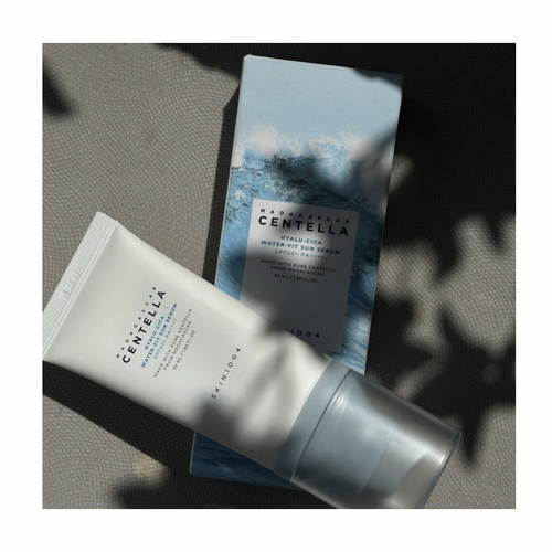 sérum solaire hydratant à la centella asiatica de MADAGASCAR