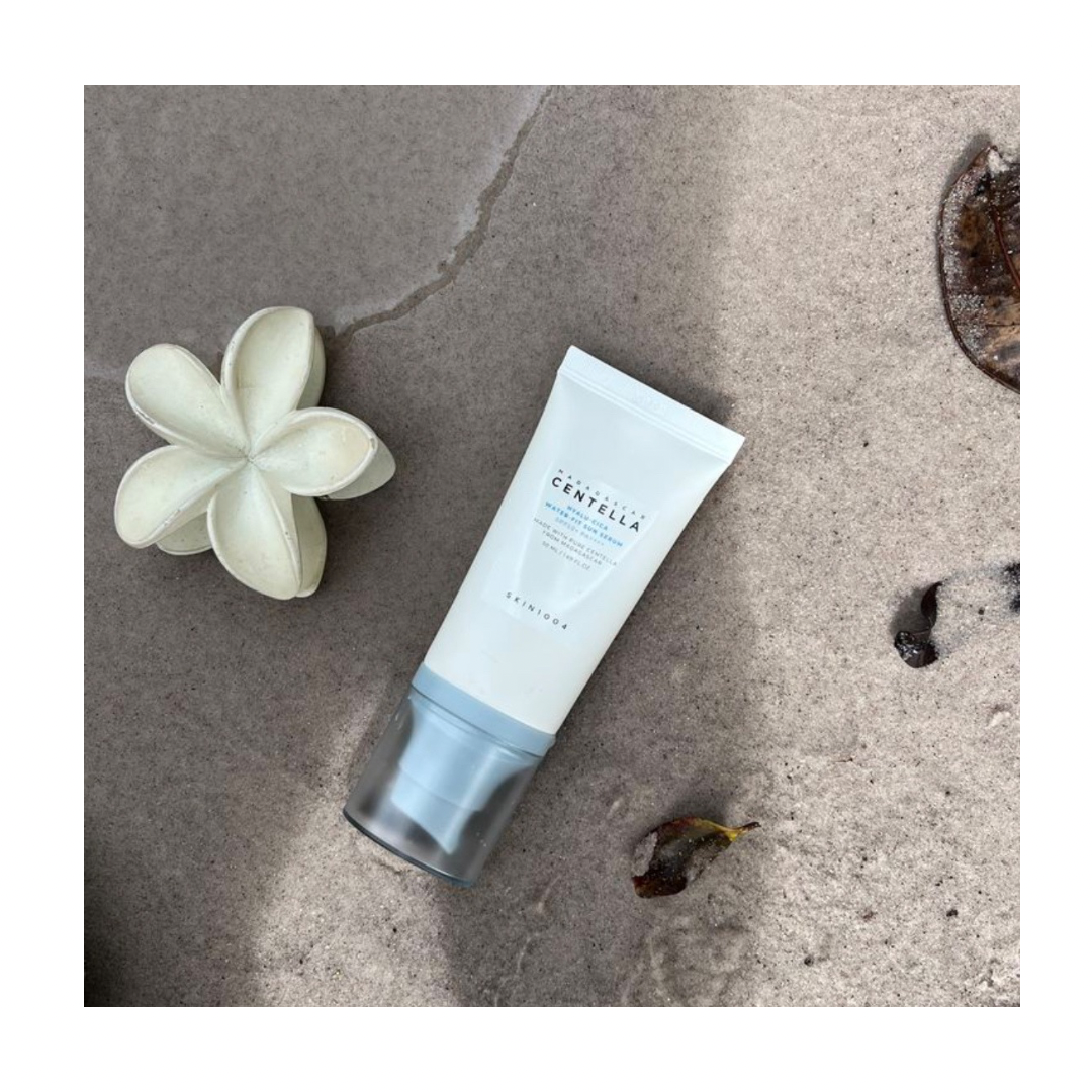 sérum solaire hydratant à la centella asiatica de MADAGASCAR