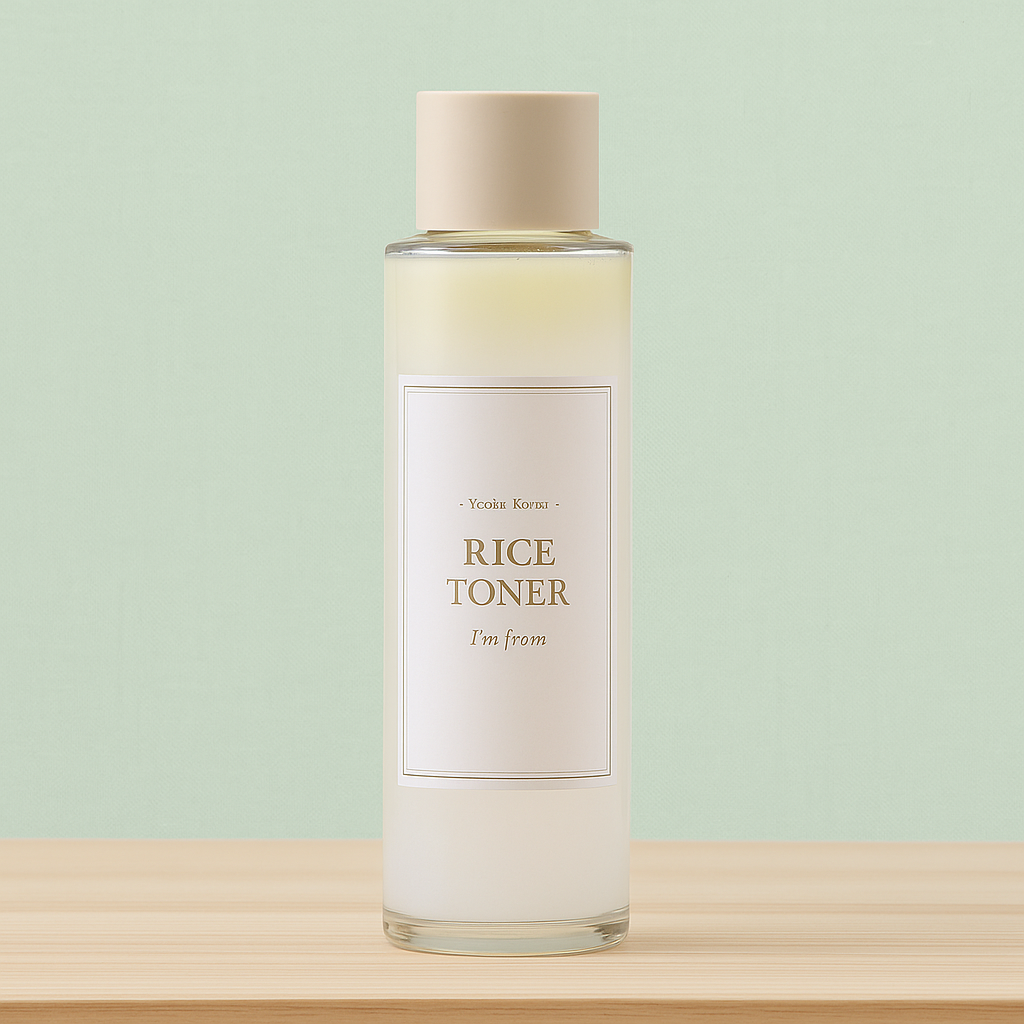 Rice toner™ Révèle l’éclat naturel de votre peau et atténue les taches.