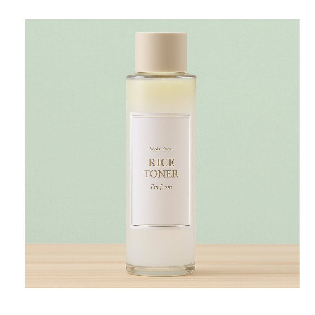 Rice toner™ Révèle l’éclat naturel de votre peau et atténue les taches.