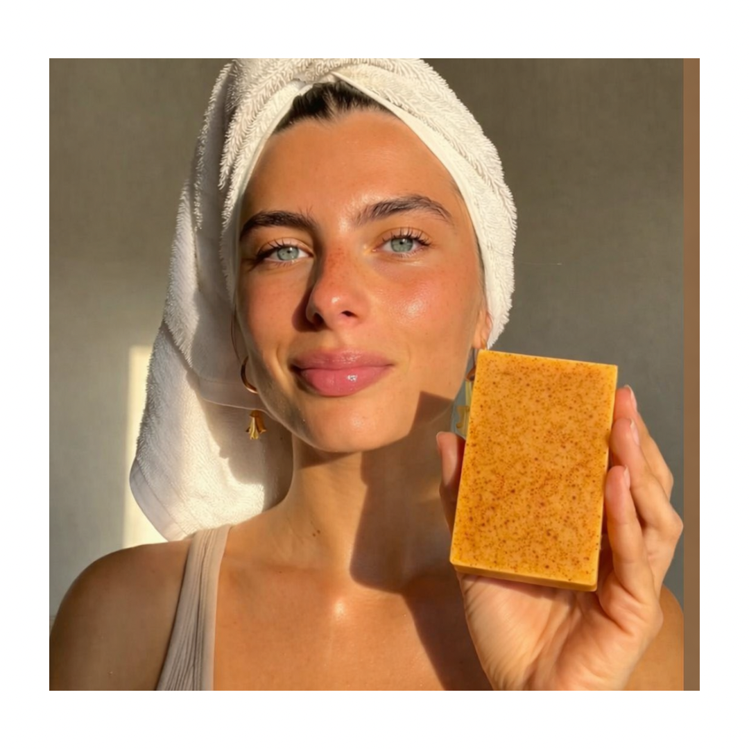 Trésor d’Orient : Illumine le teint, purifie la peau savon au curcuma