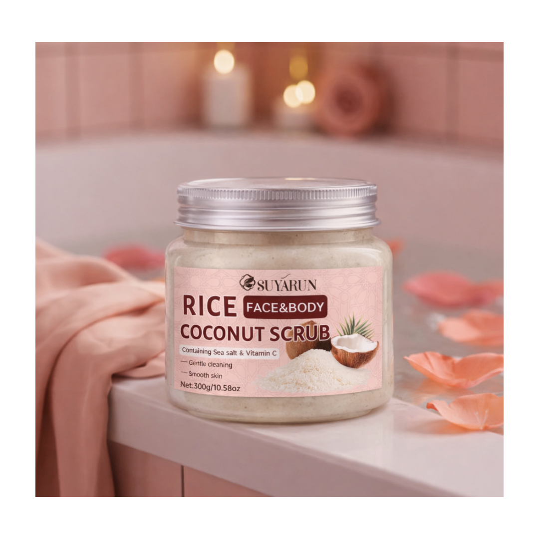 SUYARUN – Gommage Riz & Coco Visage et Corps