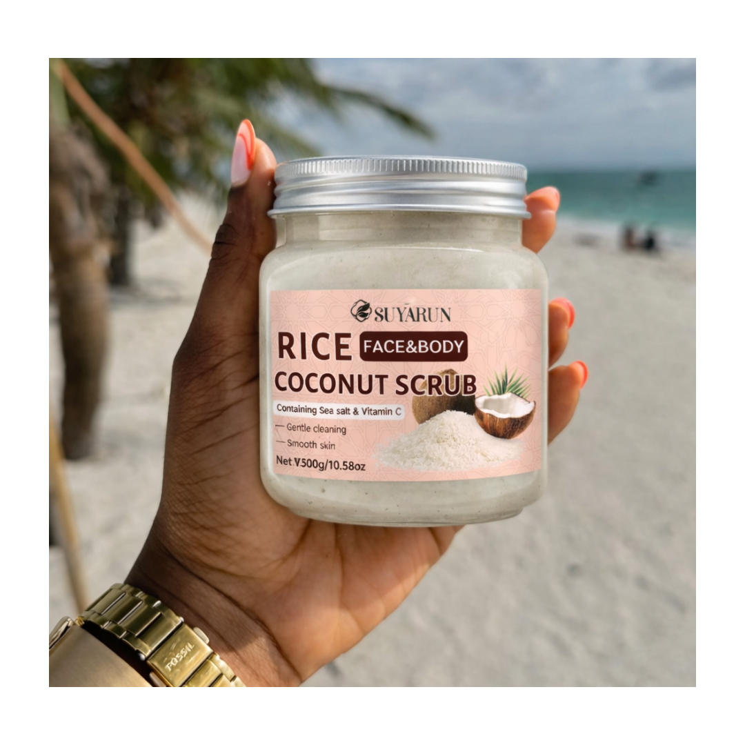 SUYARUN – Gommage Riz & Coco Visage et Corps