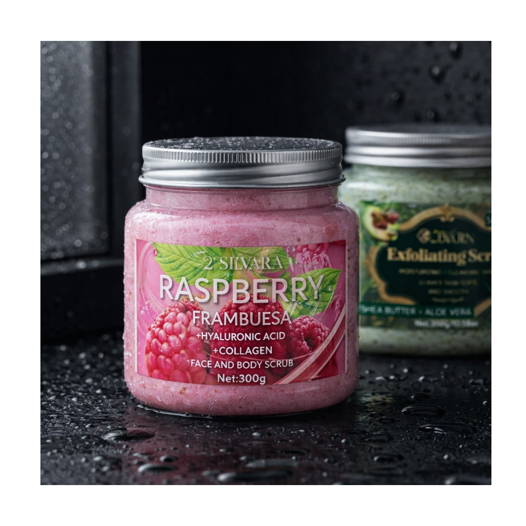 SUYARUN Gommage visage et corps à la framboise