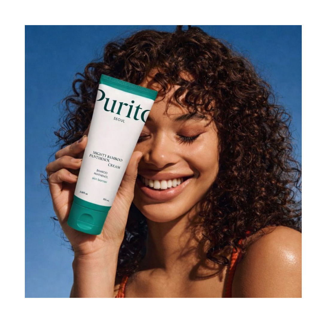 PURITO Crème réparatrice au panthénol et bambou