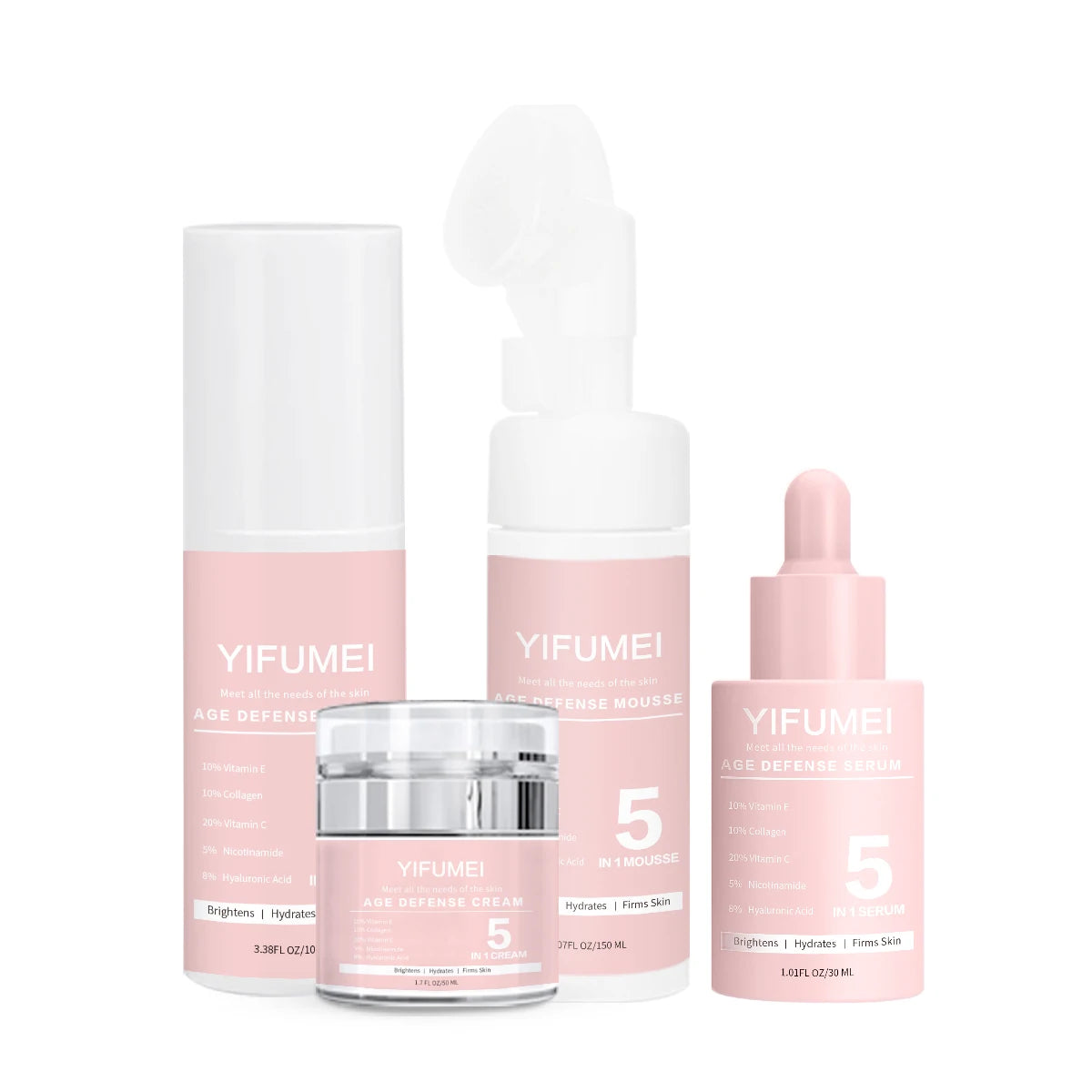 YIFUMEI™ Coffret Soin Visage 4-en 1 Anua Skincare